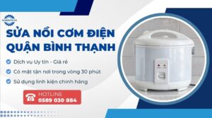 Sửa nồi cơm điện quận bình thạnh