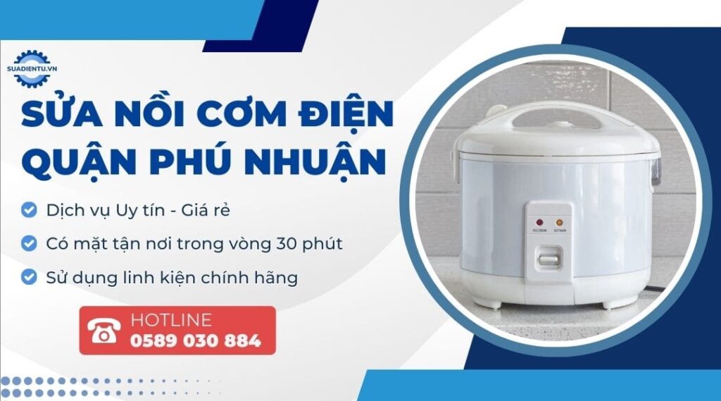 Sửa nồi cơm điện quận phú nhuận