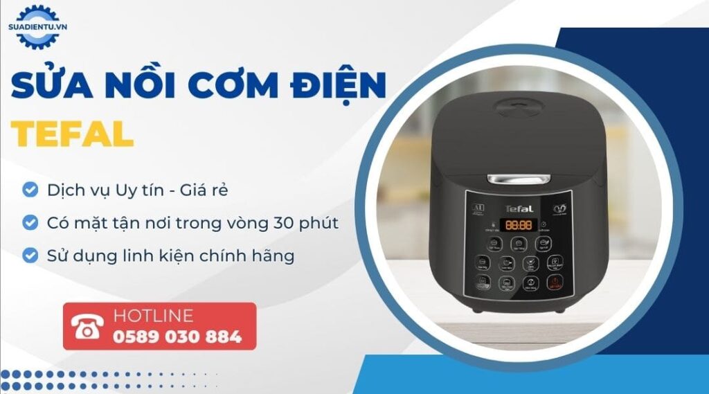 sửa nồi cơm điện tefal