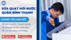 sửa quạt hơi nước quận Bình Thạnh