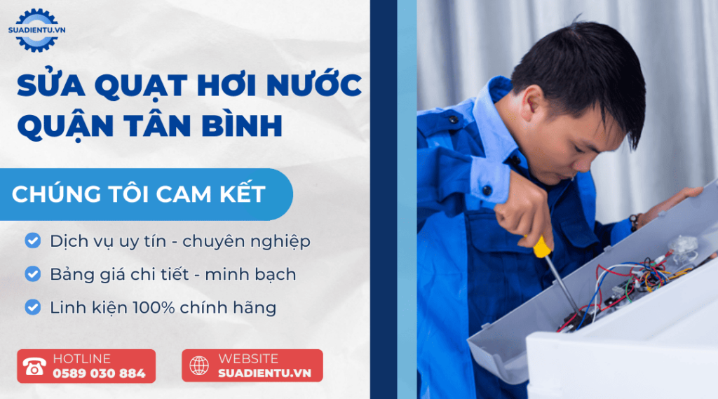 sửa quạt hơi nước quận Tân Bình