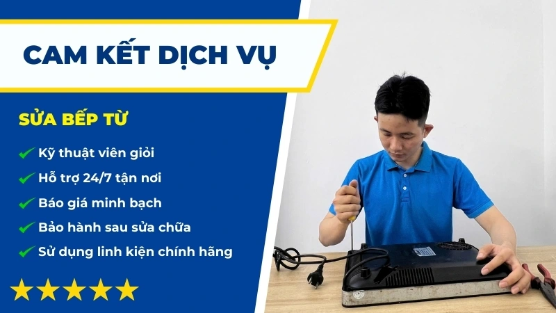 Lý do nên chọn dịch vụ sửa bếp từ Quận Gò Vấp giá rẻ tại Sửa Điện Tử