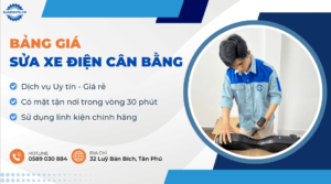 bảng giá sửa xe điện cân bằng