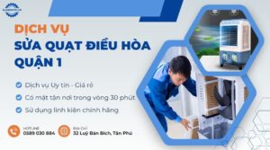 dịch vụ sửa quạt điều hòa quận 1
