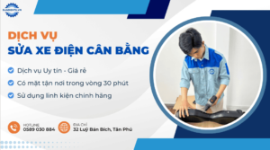 dịch vụ sửa xe điện cân bằng