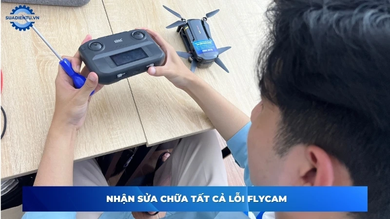 Các sự cố flycam thường gặp cần sửa chữa ngay
