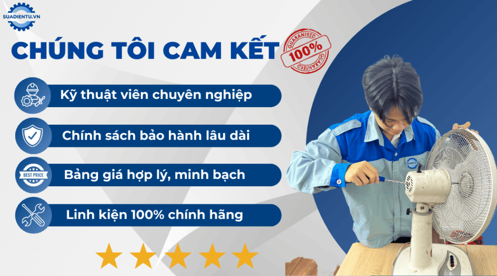 Nơi sửa quạt điện tại TPHCM