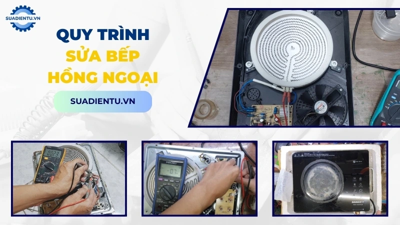 Quy trình dịch vụ sửa bếp hồng ngoại tại Thủ Đức chuyên nghiệp