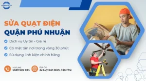 sửa quạt điện quận Phú Nhuận