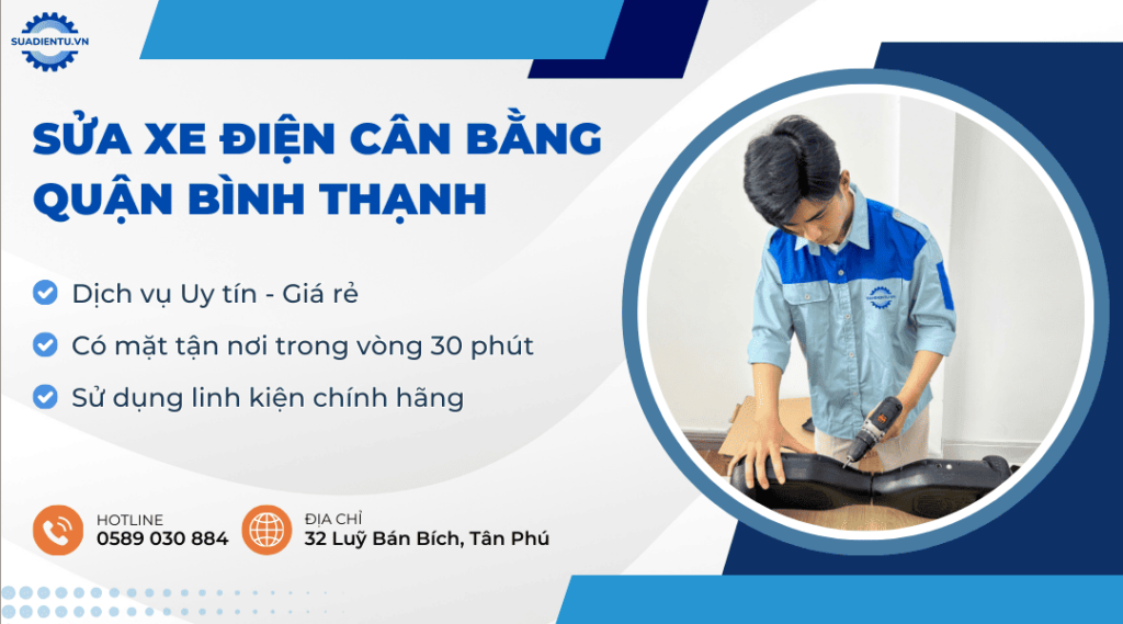 sửa xe điện cân bằng quận Bình Thạnh