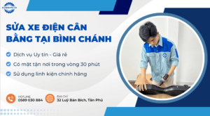 sửa xe điện cân bằng tại Bình Chánh