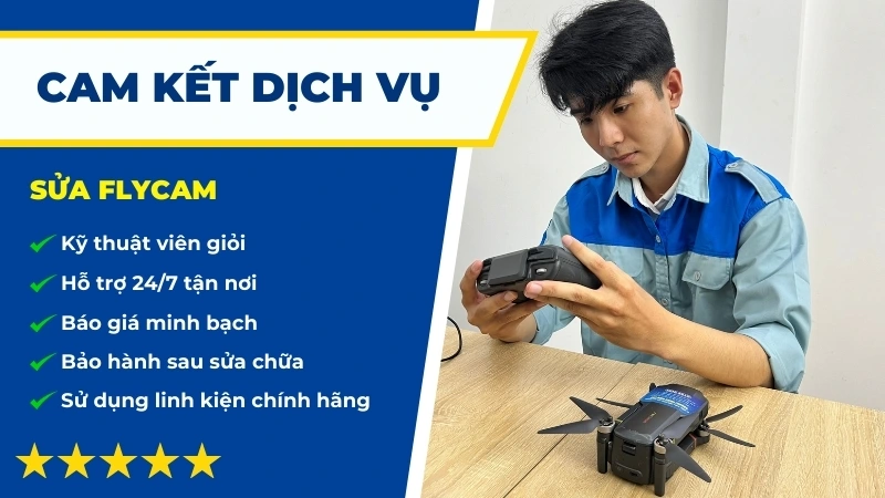 Lý do nên chọn dịch vụ sửa flycam giá rẻ tại Sửa Điện Tử
