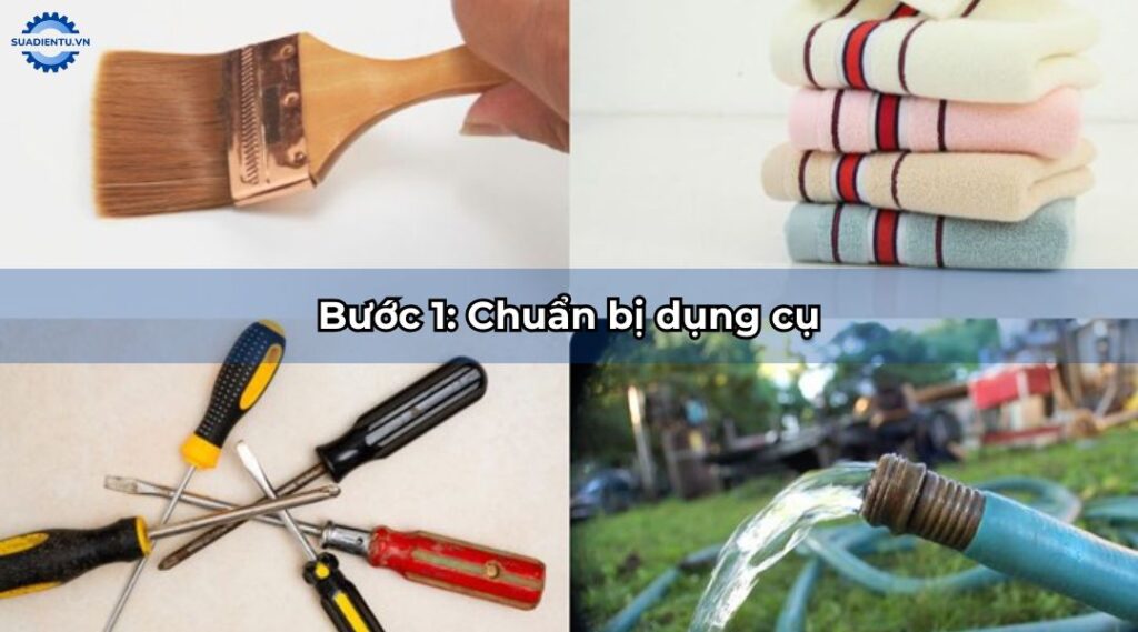 bước 1 chuẩn bị dụng cụ