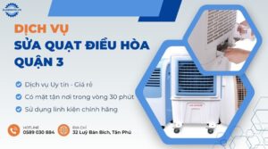 dịch vụ sử quạt điều hòa quận 3