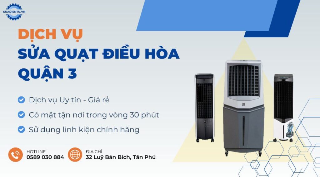 dịch vụ sửa quạt điều hòa quận 3