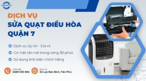 dịch vụ sửa quạt điều hòa quận 7