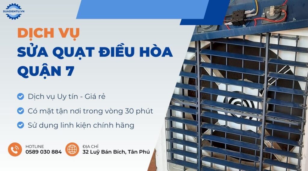 dịch vụ sửa quạt điều hòa quận 7