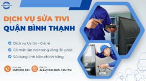 Dịch vụ sửa tivi quận Bình Thạnh Suadientu.vn