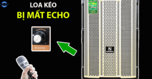 loa kéo bị mất echo