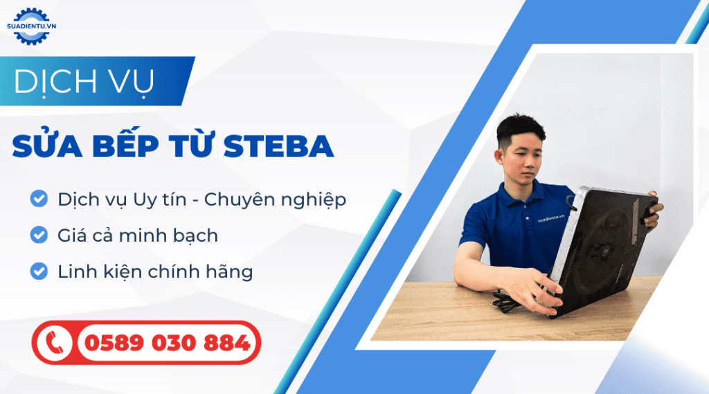 sửa bếp từ steba