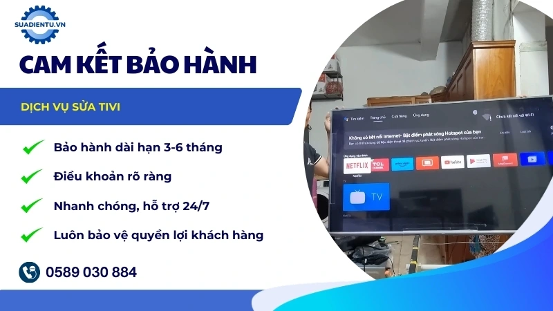 Cam kết bảo hành & Hậu mãi từ Sửa Điện Tử