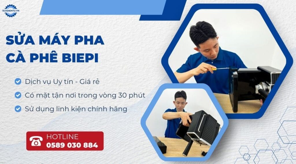 sửa máy pha cà phê Biepi