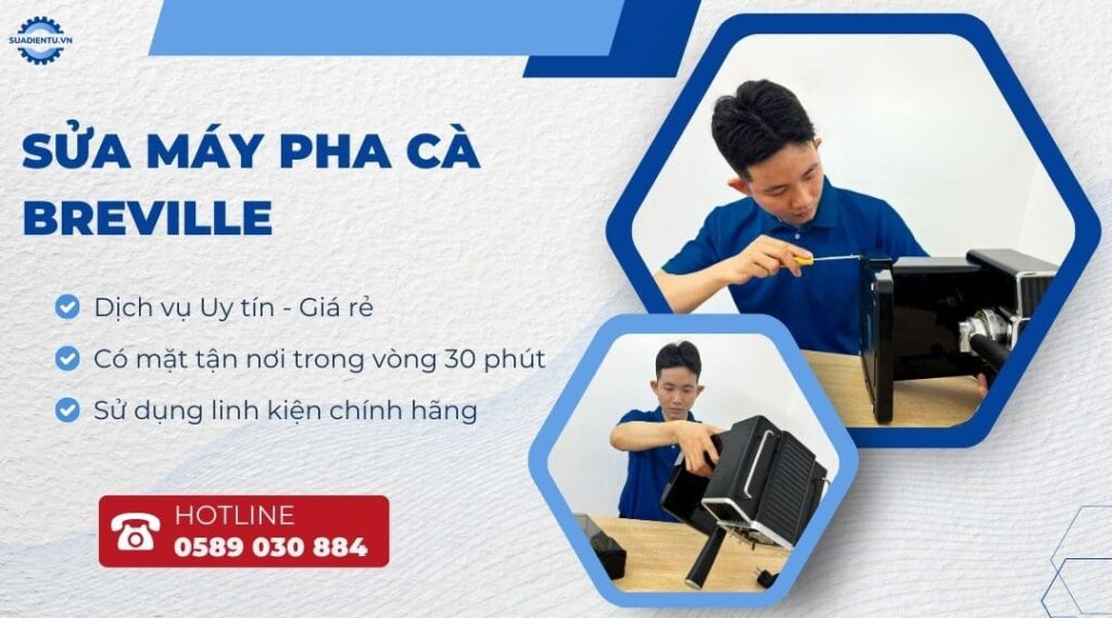 sửa máy pha cà phê Breville