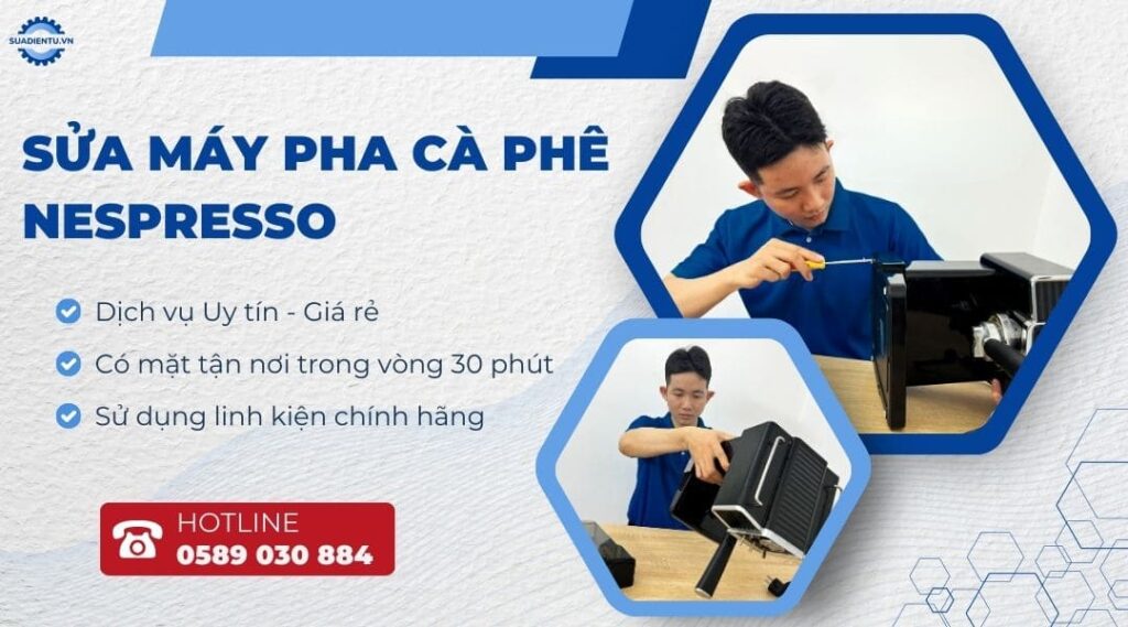 sửa máy pha cà phê Nespresso