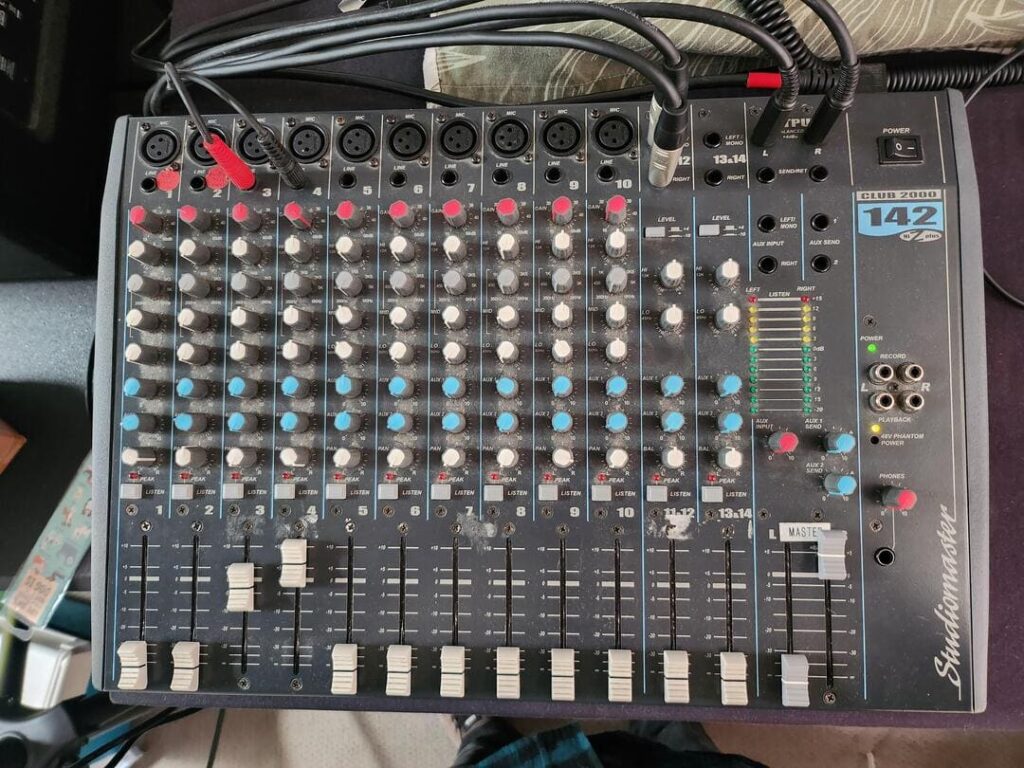 sửa bàn mixer analog