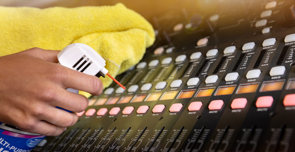sửa bàn mixer analog tại tphcm