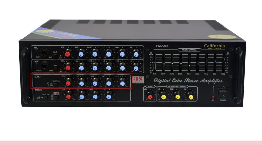 Tìm hiểu các nút chức năng trên amply