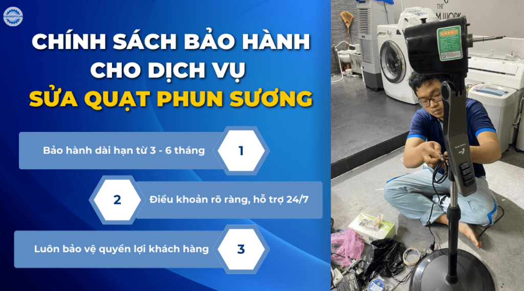 Địa chỉ sửa quạt phun sương