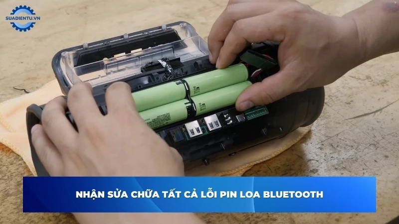 Khắc phục mọi sự cố liên quan đến pin loa Bluetooth
