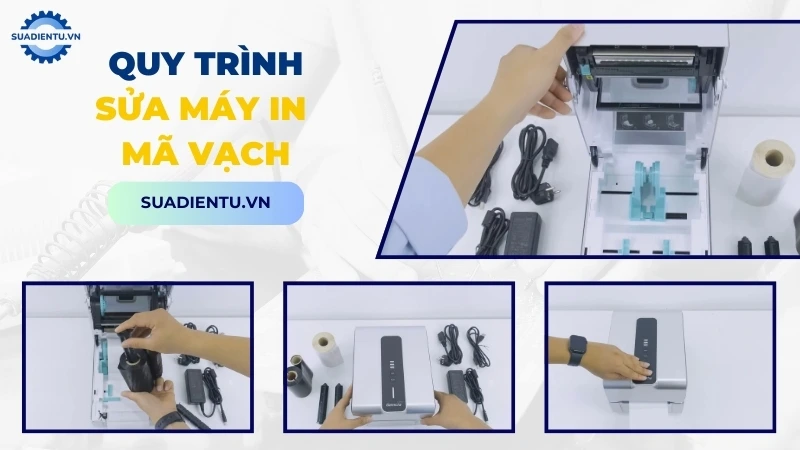 Quy trình dịch vụ sửa máy in mã vạch chuyên nghiệp tại Sửa Điện Tử