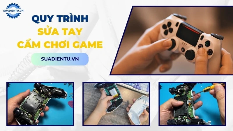Quy trình dịch vụ sửa tay cầm chơi game chuyên nghiệp tại Sửa Điện Tử