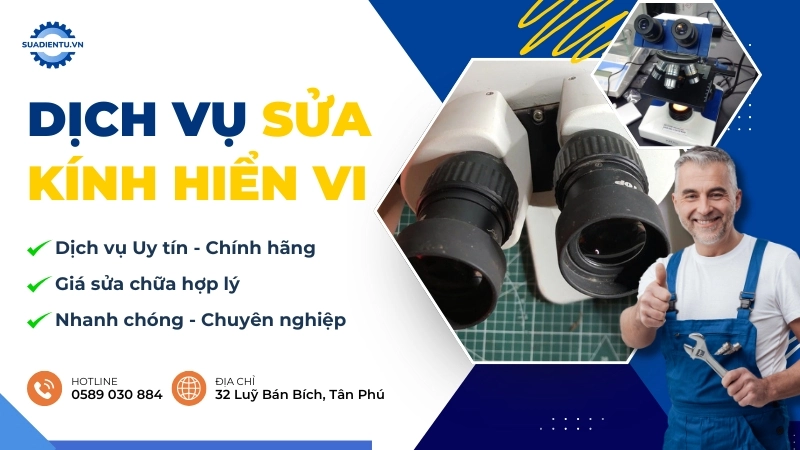 sửa kính hiển vi
