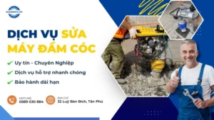 sửa máy đầm cóc