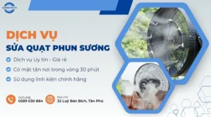 sửa quạt phun sương