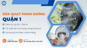 sửa quạt phun sương quận 1