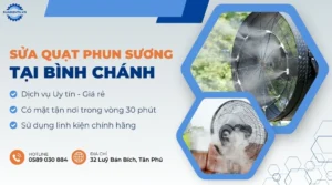 sửa quạt phun sương tại bình chánh