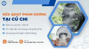 sửa quạt phun sương tại Củ Chi
