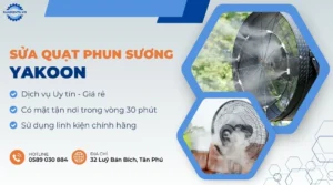 sửa quạt phun sương yakoon
