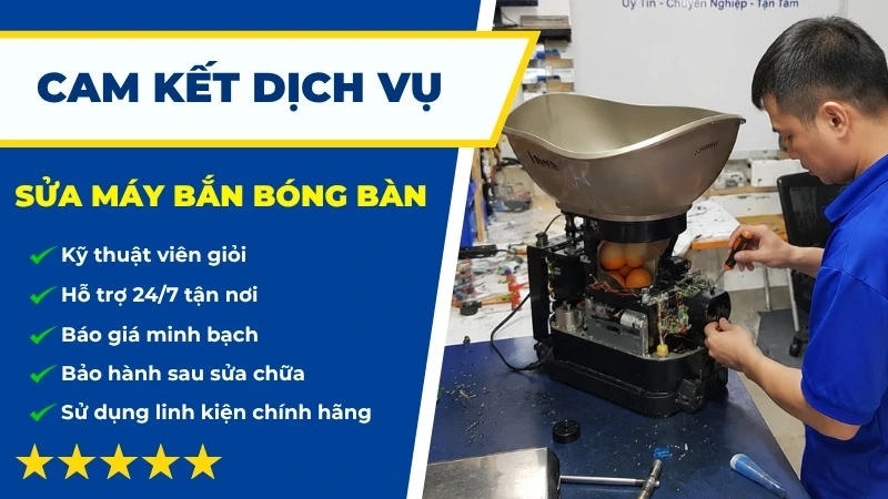 Lý do khách hàng nên chọn Sửa Điện Tử khi cần sửa máy bắn bóng bàn