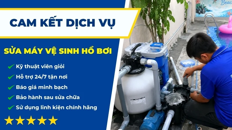 Lý do khách hàng nên chọn Sửa Điện Tử khi cần sửa máy vệ sinh hồ bơi