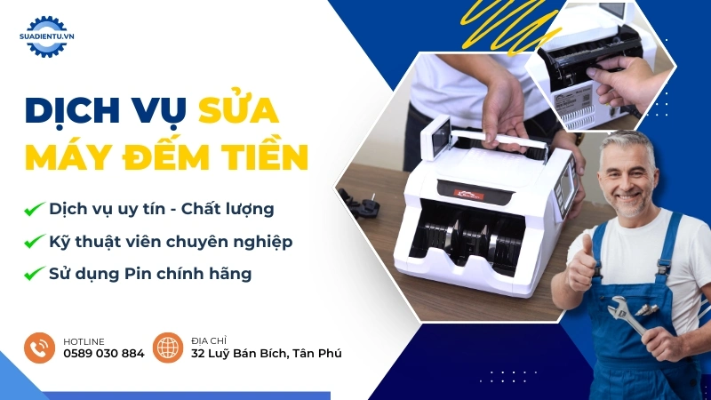 sửa máy đếm tiền
