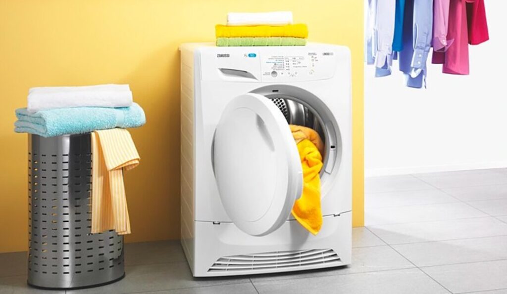 Các sai sót khi sấy quần áo bằng máy