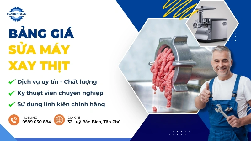 bảng giá sửa máy xay thịt tại nhà