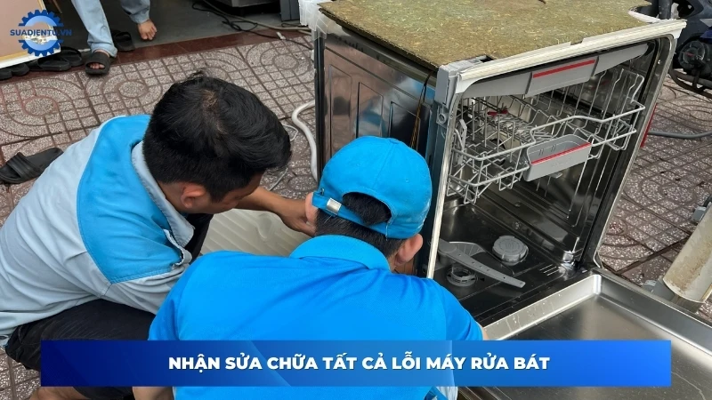 Dấu hiệu máy rửa chén bát gặp sự cố cần sửa chữa ngay