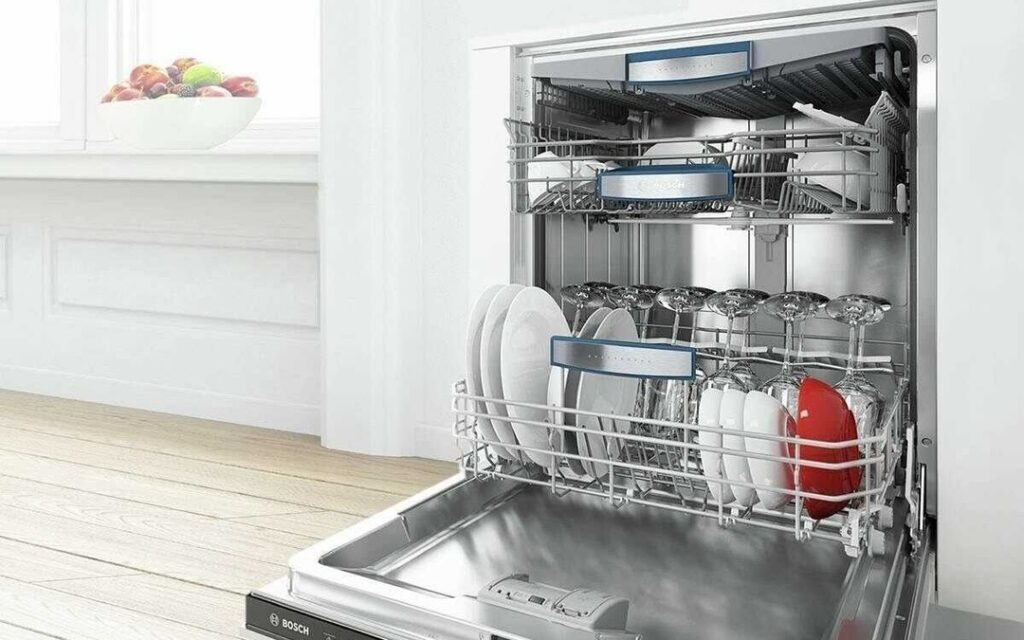 máy rửa bát không phun nước