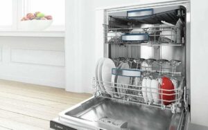 máy rửa bát không phun nước